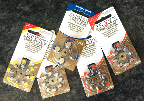 Hearing Aid Batteries