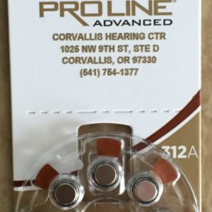 Rayovac 312A Hearing Aid Batteries available at Corvallis Hearing Center Corvallis, Oregon