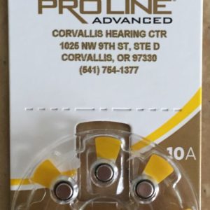 Rayovac 10A Hearing Aid Batteries available at Corvallis Hearing Center Corvallis, Oregon